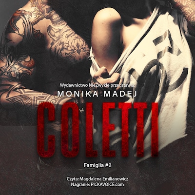 Coletti – okładka audiobooka, autor Monika Madej