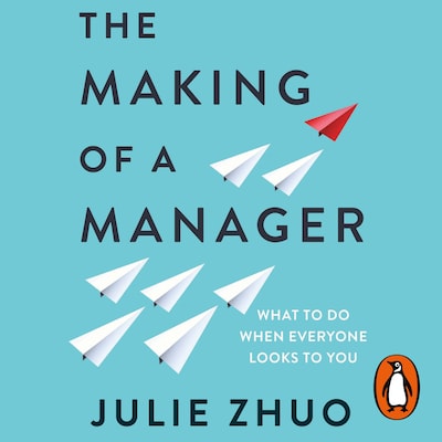 The Making of a Manager – omslag til lydbogen af Julie Zhuo