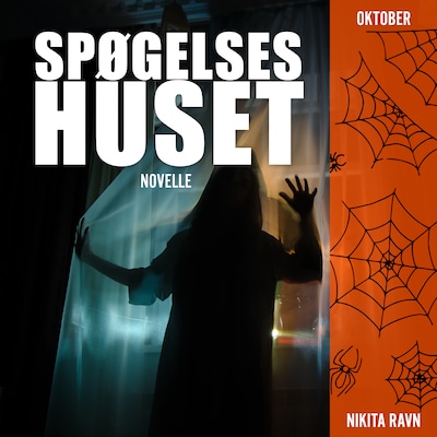 Spøgelseshuset – omslag til lydbogen af Nikita Ravn