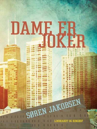 Dame er joker – omslag til lydbogen af Søren Jakobsen