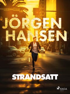 Strandsatt – omslag till ljudboken av Jörgen Hansen