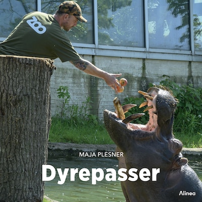 Dyrepasser, Blå Fagklub – omslag til lydbogen af Maja Plesner