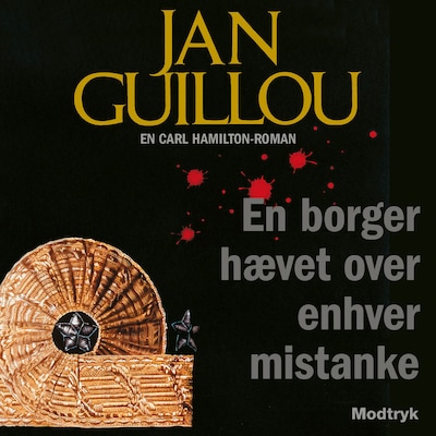 En borger hævet over enhver mistanke – omslag til lydbogen af Jan Guillou
