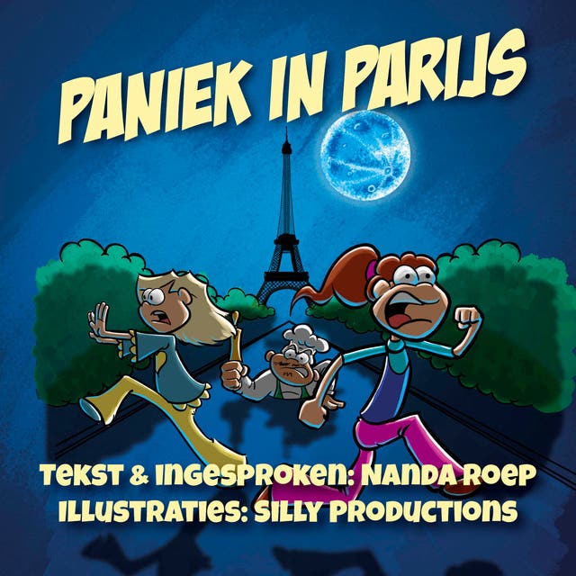 Paniek in Parijs – omslag van het luisterboek van Nanda Roep
