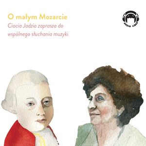 O małym Mozarcie – okładka audiobooka, autor Jadwiga Mackiewicz