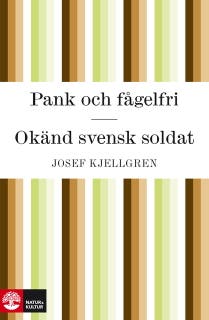 Pank och fågelfri – omslag till ljudboken av Josef Kjellgren