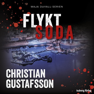 Flyktsoda – omslag till ljudboken av Christian Gustafsson