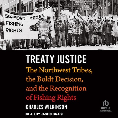 Treaty Justice – omslag til lydbogen af Charles Wilkinson
