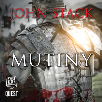 Mutiny – omslag til lydbogen af John Stack