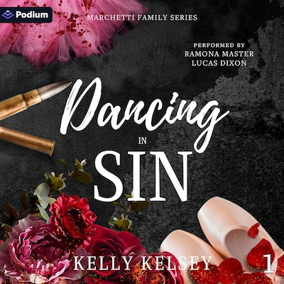 Dancing in Sin – omslag til lydbogen af Kelly Kelsey