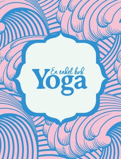 En enkel bok YOGA – omslag till ljudboken av Nicotext Förlag