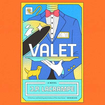 Valet – omslag til lydbogen af J.P. Lacrampe