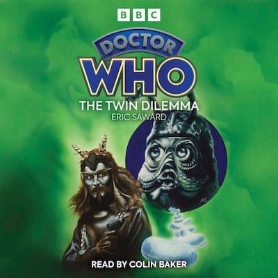 Doctor Who: The Twin Dilemma – omslag til lydbogen af Eric Saward