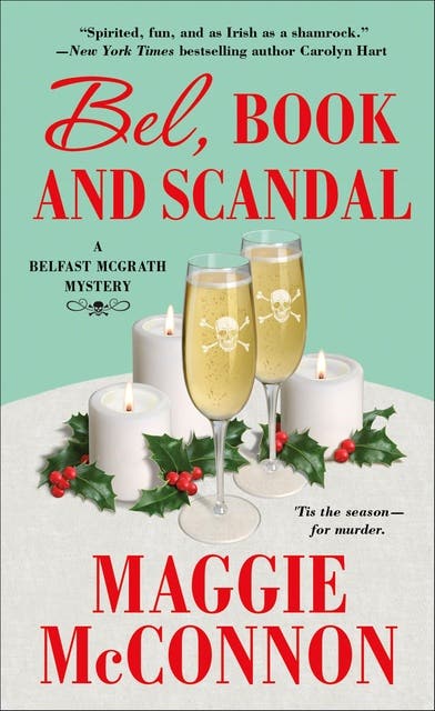 Bel, Book and Scandal – omslag til lydbogen af Maggie Mcconnon