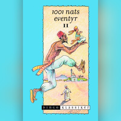 1001 nats eventyr II – omslag til lydbogen af Hanne Leth