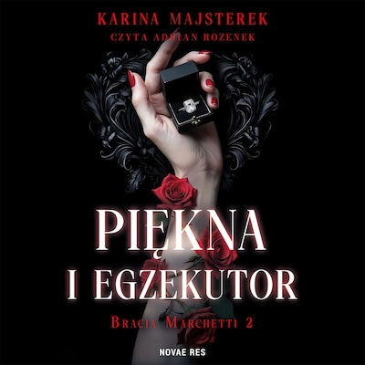Piękna i egzekutor – okładka audiobooka, autor Karina Majsterek