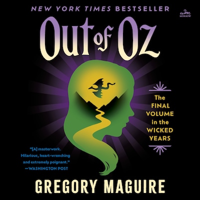 Out of Oz – omslag til lydbogen af Gregory Maguire