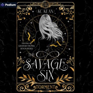 Savage Torment: The Savage Six, Book 3 – omslag till ljudboken av KC Kean