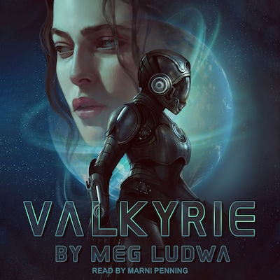 Valkyrie – omslag til lydbogen af Meg Ludwa