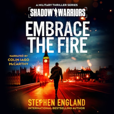 Embrace the Fire – omslag til lydbogen af Stephen England