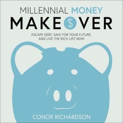 Millennial Money Makeover – omslag til lydbogen af Conor Richardson