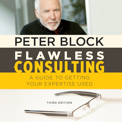 Flawless Consulting – omslag til lydbogen af Peter Block