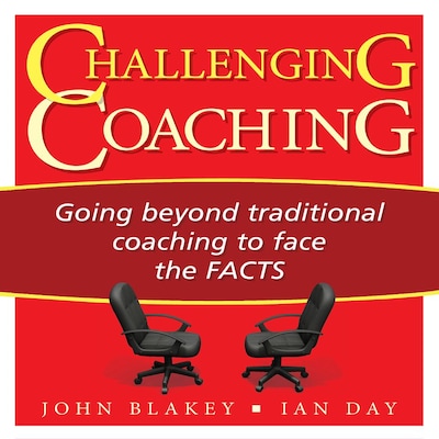 Challenging Coaching – omslag til lydbogen af John Blakey, Ian Day