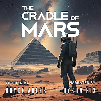 The Cradle of Mars – omslag til lydbogen af Royce Adler
