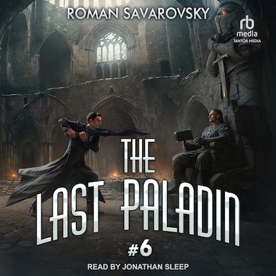 The Last Paladin #6 – omslag til lydbogen af Roman Savarovsky
