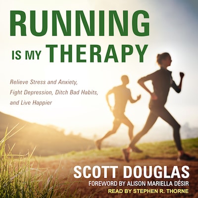 Running is My Therapy – omslag til lydbogen af Scott Douglas