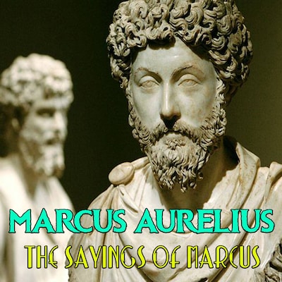 The Sayings of Marcus – omslag til lydbogen af Marcus Aurelius