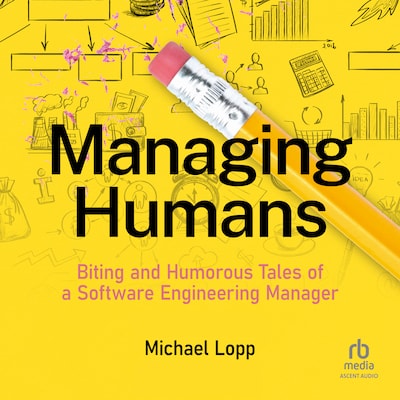 Managing Humans – omslag til lydbogen af Michael Lopp