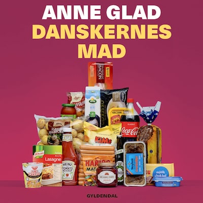 Danskernes mad – omslag til lydbogen af Anne Glad