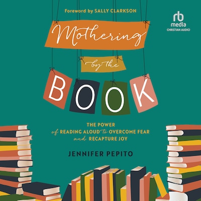Mothering by the Book – omslag til lydbogen af Jennifer Pepito