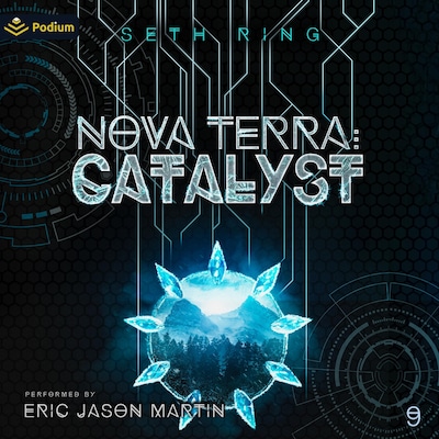 Nova Terra: Catalyst – omslag til lydbogen af Seth Ring