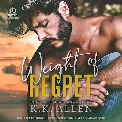 Weight of Regret – omslag til lydbogen af K.K. Allen