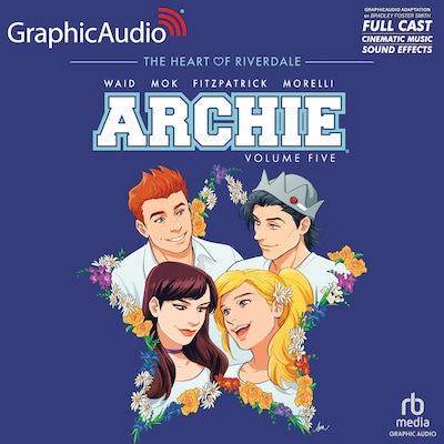 Archie: Volume 5 [Dramatized Adaptation] – omslag til lydbogen af Mark Waid, Audrey Mok, Kelly Fitzpatrick