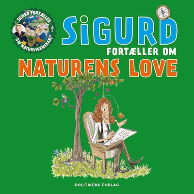 Sigurd fortæller om naturens love – omslag til lydbogen af Sigurd Barrett