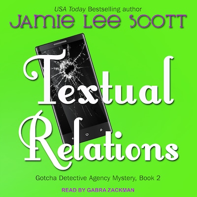 Textual Relations – omslag til lydbogen af Jamie Lee Scott