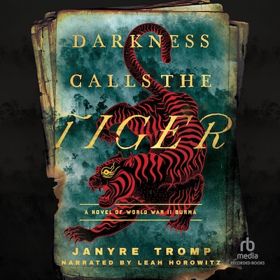 Darkness Calls the Tiger – omslag til lydbogen af Janyre Tromp