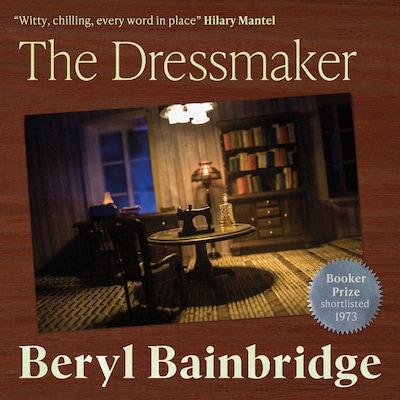The Dressmaker – omslag til lydbogen af Beryl Bainbridge