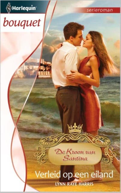Verleid op een eiland: De kroon van Santina – omslag van het luisterboek van Lynn Raye Harris