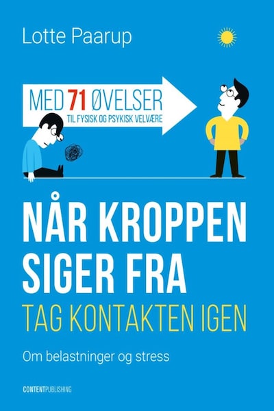 Når kroppen siger fra – omslag til lydbogen af Lotte Paarup