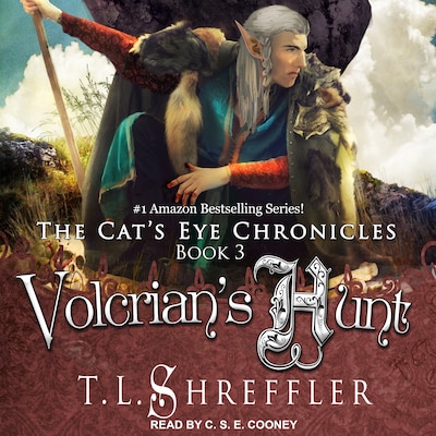 Volcrian's Hunt – omslag til lydbogen af T. L. Shreffler