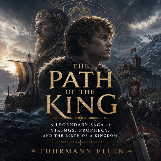The Path of the King: A Legendary Saga of Vikings, Prophecy, and the Birth of a Kingdom – omslag til lydbogen af John Buchan