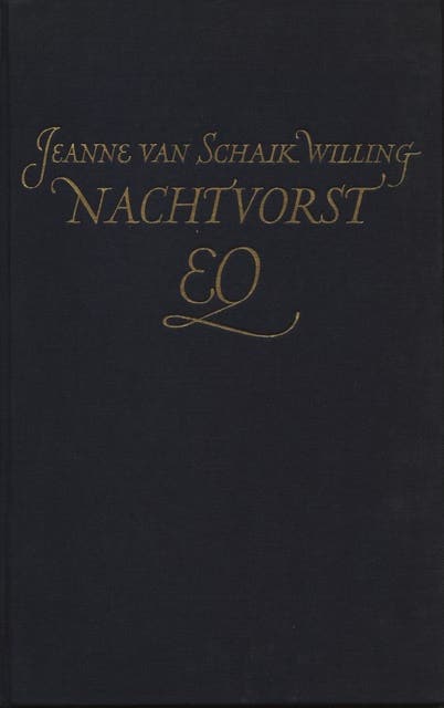 Nachtvorst – omslag van het luisterboek van Jeanne van Schaik-Willing
