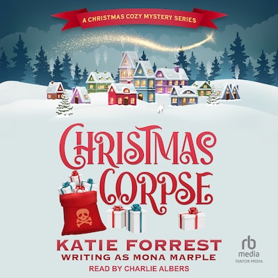 Christmas Corpse – omslag til lydbogen af Mona Marple