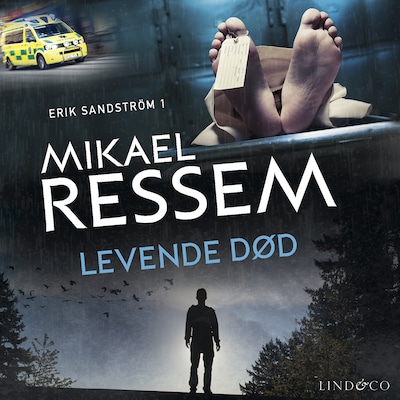 Levende død – omslag til lydbogen af Mikael Ressem
