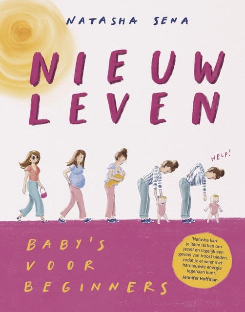 Nieuw leven: Baby's voor beginners – omslag van het luisterboek van Natasha Sena