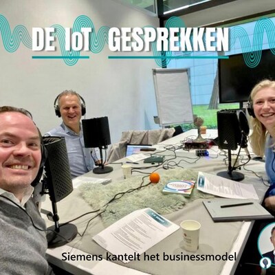 Siemens kantelt het businessmodel – omslag van het luisterboek van Robert Heerekop
